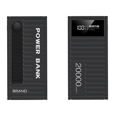 Plastic 20000mAh Power Bank with Low Tension Protection and 22.5W Quick Charge