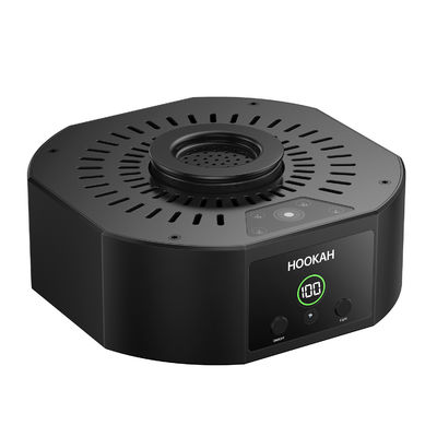Black Electric Shisha Hookah Bowl with Temperature Adjustable LED and Unique Design