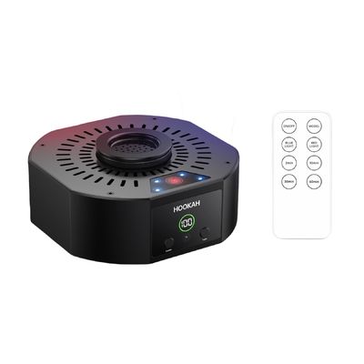 Black Electric Shisha Hookah Bowl with Temperature Adjustable LED and Unique Design