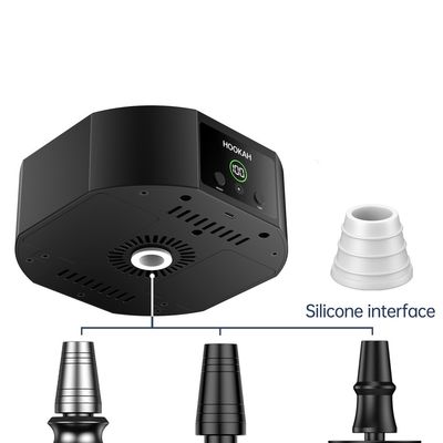 Black Electric Shisha Hookah Bowl with Temperature Adjustable LED and Unique Design