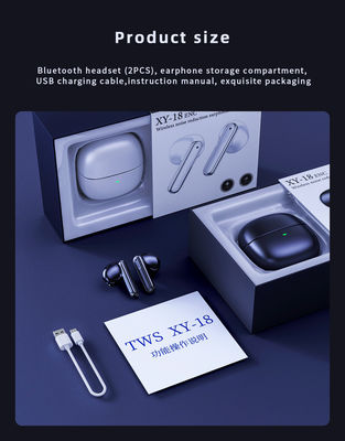 Mini Headset for Phone Calling and Music Newest Two Mic ENC True Wireless Earphones
