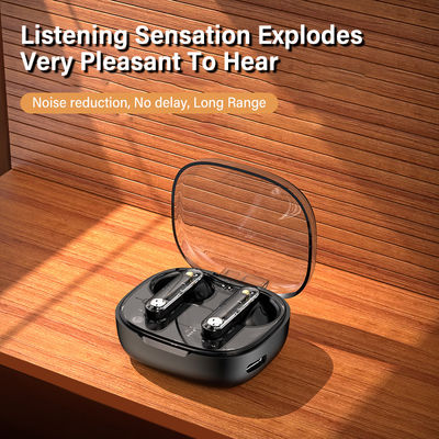 Transparent Mini In-Ear Sports Earphones for Running and Gaming 2 Hours Charging Time