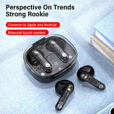 Transparent Mini In-Ear Sports Earphones for Running and Gaming 2 Hours Charging Time