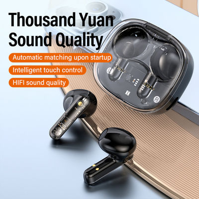 Transparent Mini In-Ear Sports Earphones for Running and Gaming 2 Hours Charging Time