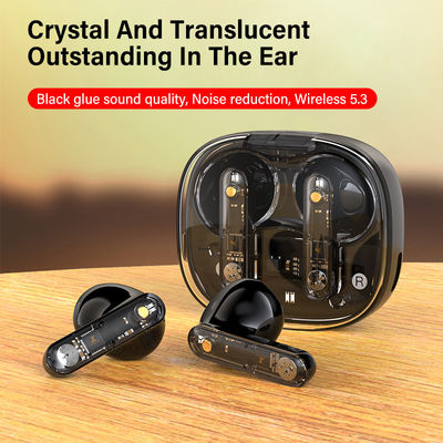 Transparent Mini In-Ear Sports Earphones for Running and Gaming 2 Hours Charging Time