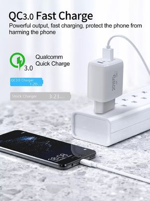 20W PD Fast Charging Adapter for Smart Watch and Multiple Phones A C Power Socket Home