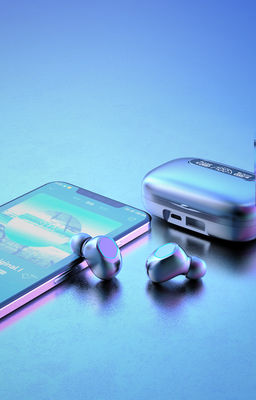2000mAh Power Bank TWS Earphones with IPX-4 Waterproof Standard and Wireless Technology