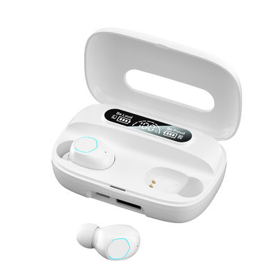 2000mAh Power Bank TWS Earphones with IPX-4 Waterproof Standard and Wireless Technology