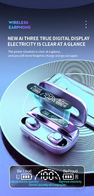 2000mAh Power Bank TWS Earphones with IPX-4 Waterproof Standard and Wireless Technology