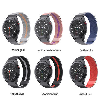 Compatible Model For Samsung Watch Series Milanese Magnetic Mesh Watch Strap Loop Band