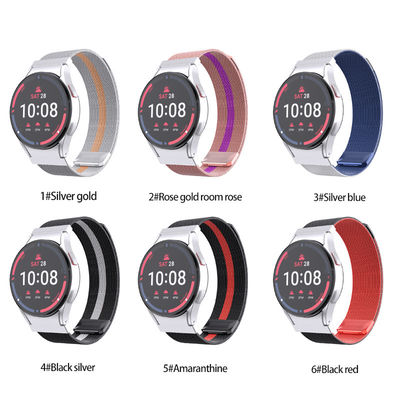 Compatible Model For Samsung Watch Series Milanese Magnetic Mesh Watch Strap Loop Band