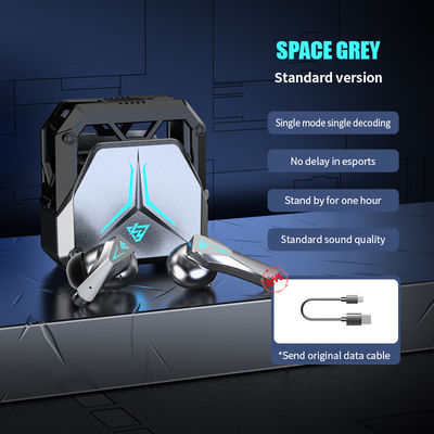 BT5.3 Wireless Gaming Earphone with Private Model and Hollow-Carved Design Low Latency
