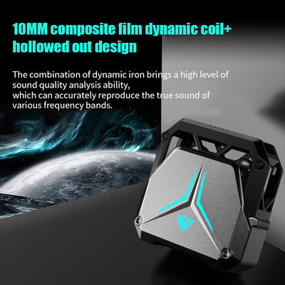 BT5.3 Wireless Gaming Earphone with Private Model and Hollow-Carved Design Low Latency