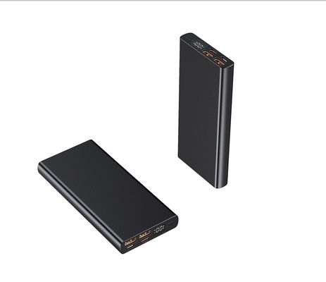 Quick Charge 3.0 22.5W 10000mAh/20000mAh Metal Power Bank for Mobile Devices Charging