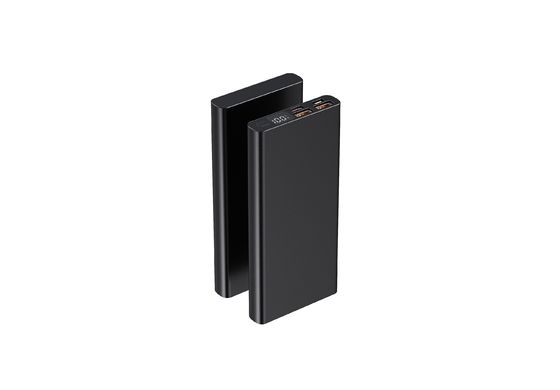 Quick Charge 3.0 22.5W 10000mAh/20000mAh Metal Power Bank for Mobile Devices Charging