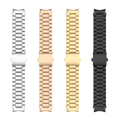 Folded Safety Buckle Metal Watchband for SamSung Watch 5 100% Professional QC Passed