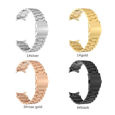 Folded Safety Buckle Metal Watchband for SamSung Watch 5 100% Professional QC Passed