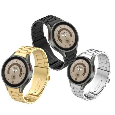 Folded Safety Buckle Metal Watchband for SamSung Watch 5 100% Professional QC Passed