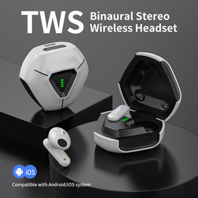 Low Latency Super Bass Stereo Wireless Earphones for PC and Travel In-Ear Sports Ready