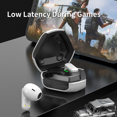 Low Latency Super Bass Stereo Wireless Earphones for PC and Travel In-Ear Sports Ready