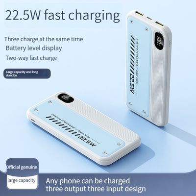 10000mAh Power Bank 22.5W Fast Charge Portable Power Station for Mobile Phone Outdoor