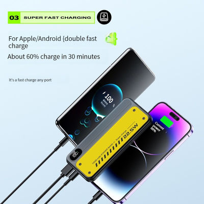 10000mAh Power Bank 22.5W Fast Charge Portable Power Station for Mobile Phone Outdoor