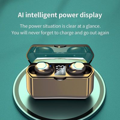 2000mAh Power Bank True Wireless Stereo Earphone with HD Voice AB5616A3 Chipset Model