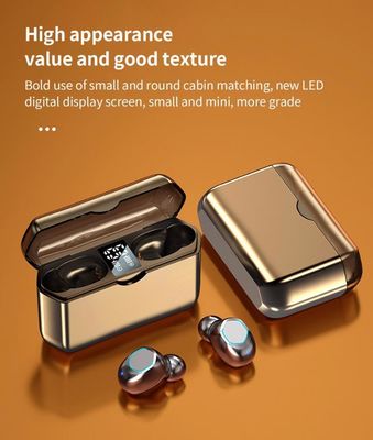2000mAh Power Bank True Wireless Stereo Earphone with HD Voice AB5616A3 Chipset Model