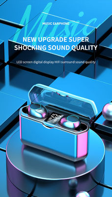 2000mAh Power Bank True Wireless Stereo Earphone with HD Voice AB5616A3 Chipset Model