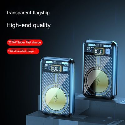 Customized Logo 15w Wireless Power Bank 10000mah Magnetic 22.5W For Iphone