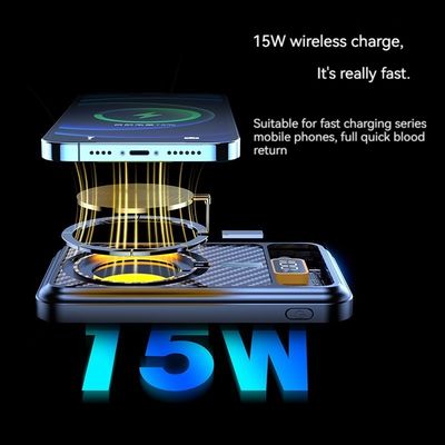 Customized Logo 15w Wireless Power Bank 10000mah Magnetic 22.5W For Iphone