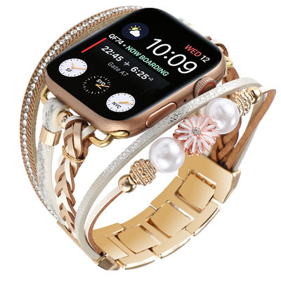 DHL.UPS.FEDEX.EMS Trendy Zou Chrysanthemum Decorative Smart Watch Band