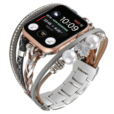 DHL.UPS.FEDEX.EMS Trendy Zou Chrysanthemum Decorative Smart Watch Band