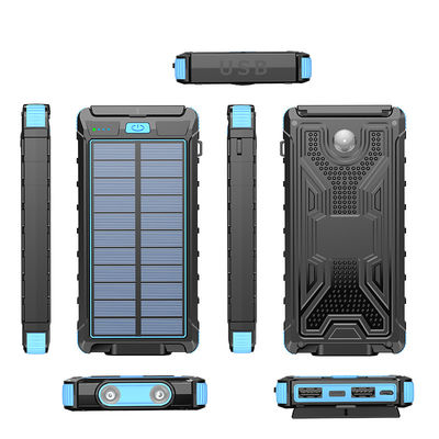 ABS Compass Solar Power Bank 10000mAh for Outdoor Charging and Emergency Situations
