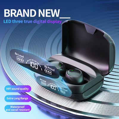 Wireless Stereo Headset with Large Capacity Noise Cancelling 30H Playing Time TWS V5.3