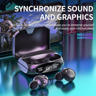 Wireless Stereo Headset with Large Capacity Noise Cancelling 30H Playing Time TWS V5.3