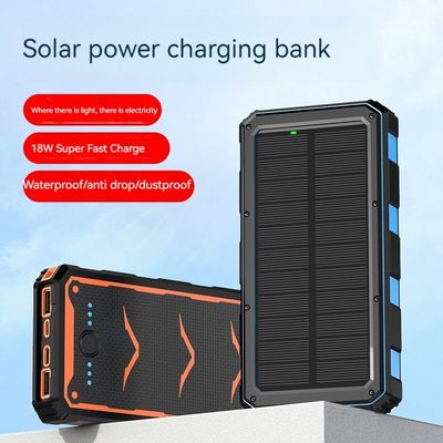 Quick Charge Support Solar Power Bank 20000mAh for Cell Phones and Smartphones