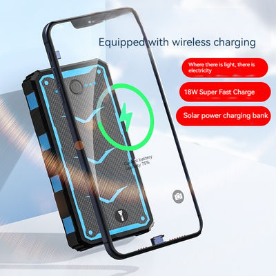 Quick Charge Support Solar Power Bank 20000mAh for Cell Phones and Smartphones