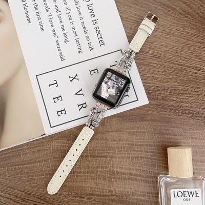 38mm Band Width Leather Strap Watchband for iWatch Luxury Design