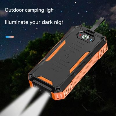 15W Output Power Private Mold Wireless Charging Solar Power Bank for iPhone 30000mAh