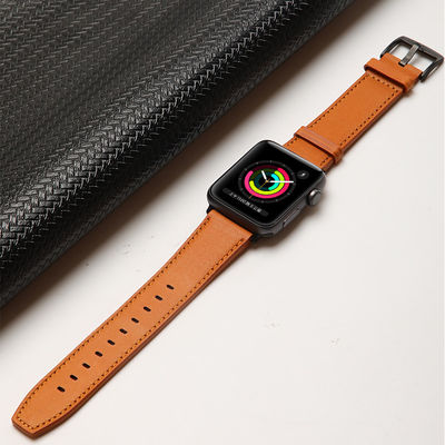 Genuine Leather Smart Watch Straps For iWatch 38mm 40mm 42mm 44mm 45mm 100%