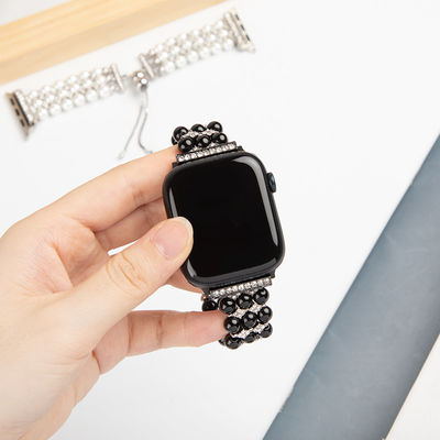 Function Fashionable Watch Strap Beaded Apple Watch Bands for iWatch Series 8 7 6 5