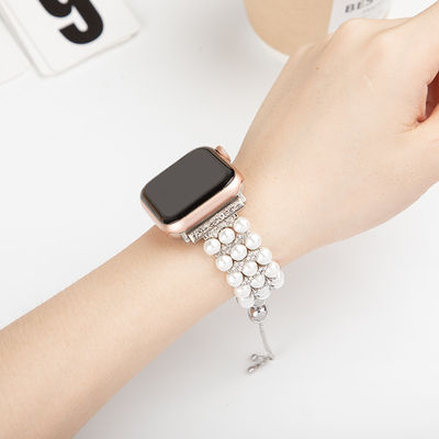 Function Fashionable Watch Strap Beaded Apple Watch Bands for iWatch Series 8 7 6 5