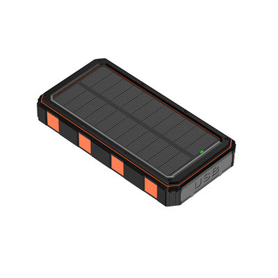 Over-discharging Protection 20000mah Li-Polymer Battery Solar Power Bank for Cell Phones