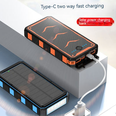 Over-discharging Protection 20000mah Li-Polymer Battery Solar Power Bank for Cell Phones