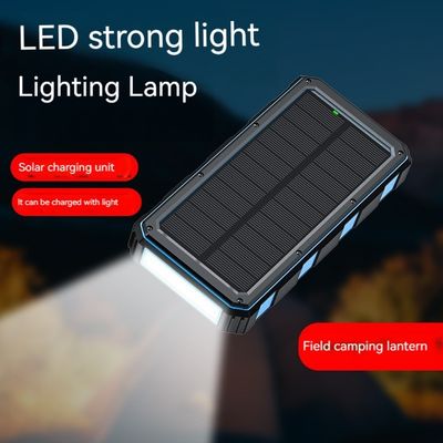 22.5W Output Solar Mobile Charger 20000mAh Wireless Charging Power Bank for Smartphones