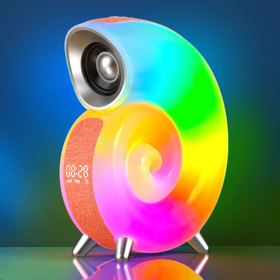 Wireless Charger with Alarm Clock Digital App Control RGB Light Wireless Speaker