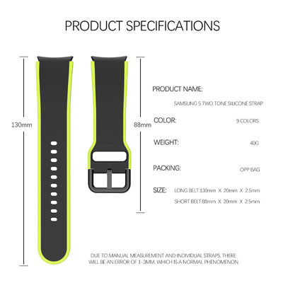 20mm Band Width Magnetic Buckle Watch Strap for Samsung Watch Series 5 Smartwatch Band