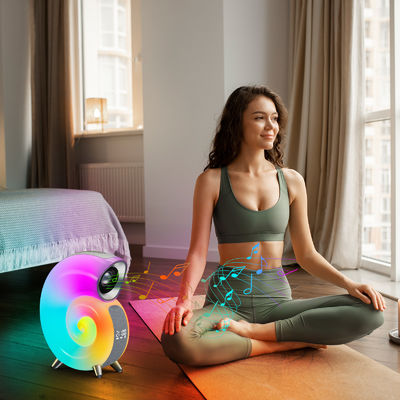 Wireless Charger with Alarm Clock Digital App Control RGB Light Wireless Speaker