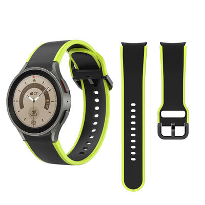 Samsung Galaxy Watch 5 40mm 44mm Silicone Strap with Double Face Design Band Width 20mm